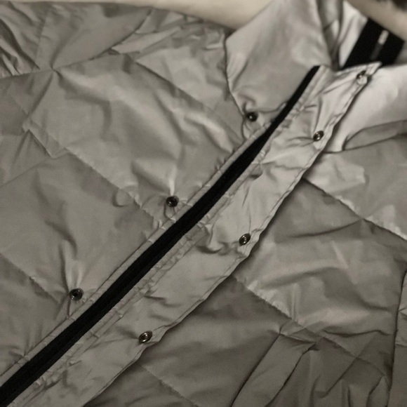 Fashion Nova See My Reflection Jacket - Silver - Picture 7 of 7